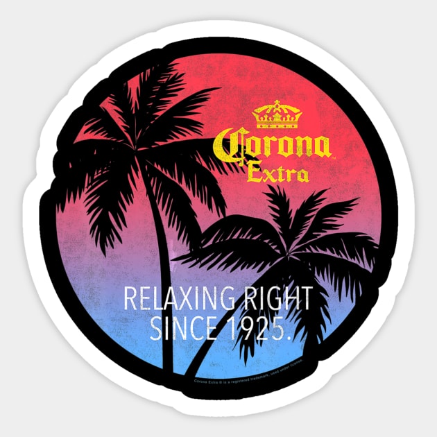 Officially Licensed Corona Extra T Shirt for Beer Lovers Sticker by easleyzzi